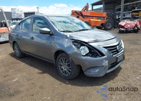 2016 Nissan Versa 1.6 S+ from USA, damaged, VIN 3N1CN7AP5GL888084